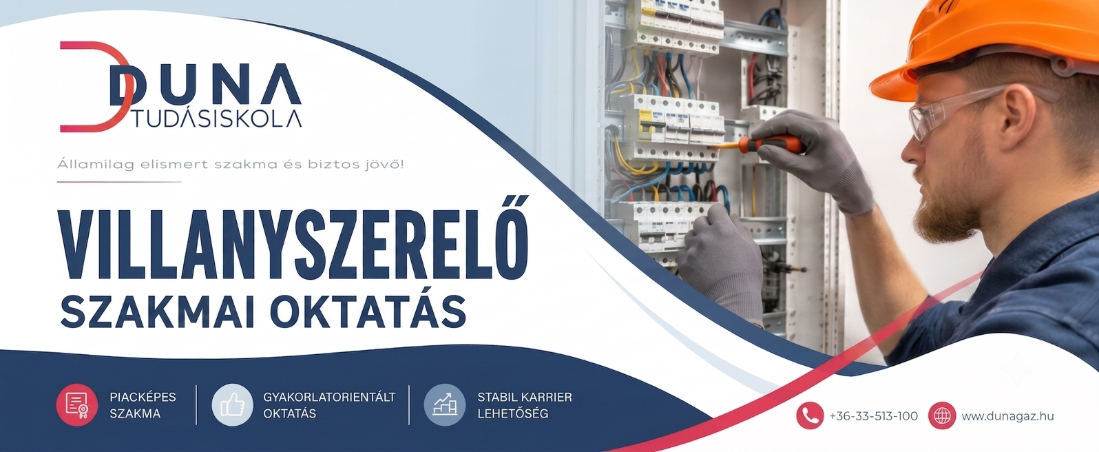 Villanyszerelő szakmai oktatás